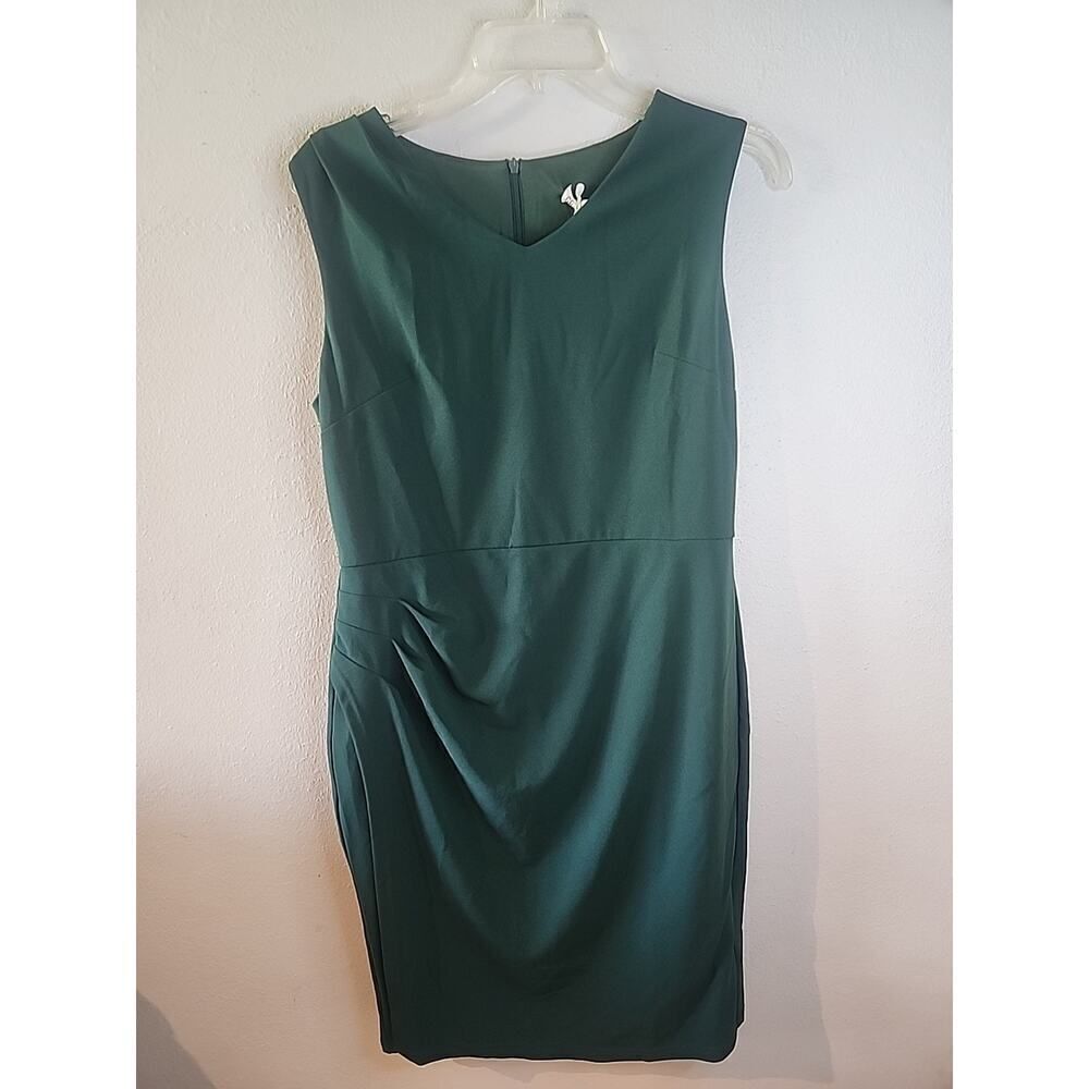 Grace Karin Green Shift Dress Sleeveless Size L NWT Cocktail Workwear Business